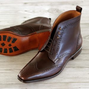 Handmade Military Brogue shoes |  Mens Dress