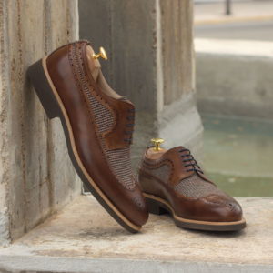 Handmade Longwing Blucher shoes |  Mens Dress