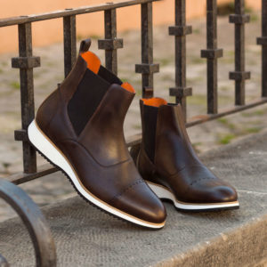 Handmade Chelsea Multi Boot shoes |  Mens Dress
