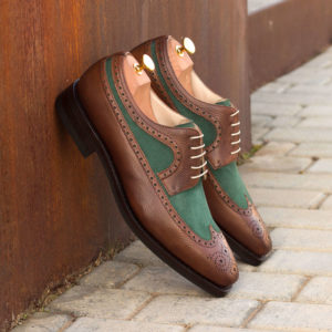 Handmade Longwing Blucher shoes |  Goodyear Welted
