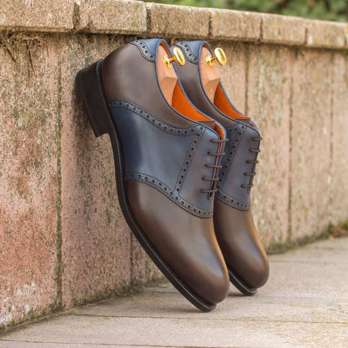 Handmade Saddle shoes |  Goodyear Welted