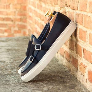 Handmade Monk Sneaker shoes |  Mens Casual