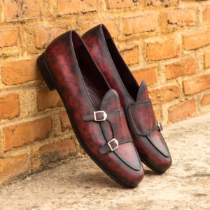 Handmade Monk Slipper shoes |  Hand Made Patina