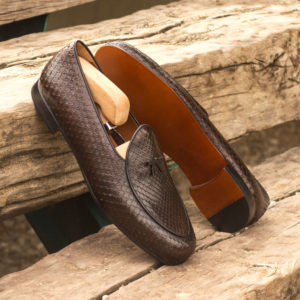 Handmade Belgian Slipper shoes |  Exotic Skins