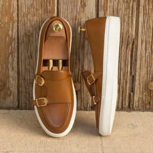 Handmade Monk Sneaker shoes |  Mens Casual