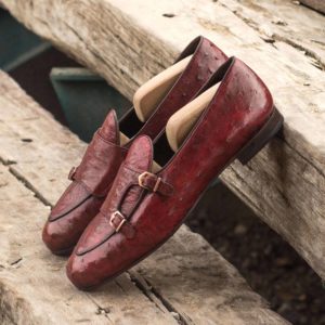 Handmade Monk Slipper shoes |  Exotic Skins