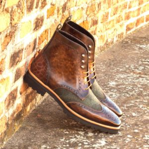 Handmade Military Brogue shoes |  Patina WorkShop