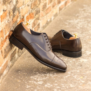 Handmade Oxford shoes |  Cordovan Goodyear Welt