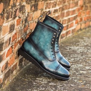 Handmade Balmoral Boot shoes |  Hand Made Patina